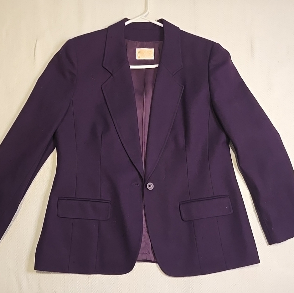 Pendleton Women's Purple Blazer, Sz 14